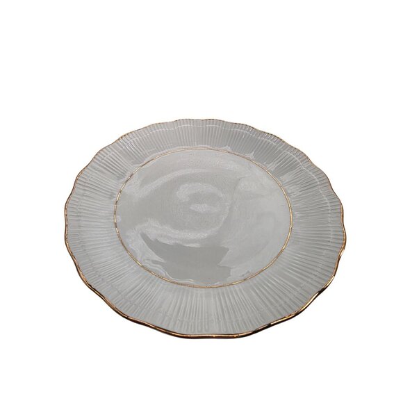 Vintage Fine China Dessert Plates Set Of 4 Made In Poland - Picture 1 of 4